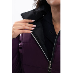 Parka corta Harcour Adele Negro / violeta oscuro Parka corta Harcour Adele Negro / violeta oscuro