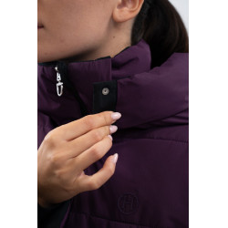 Parka corta Harcour Adele Negro / violeta oscuro Parka corta Harcour Adele Negro / violeta oscuro