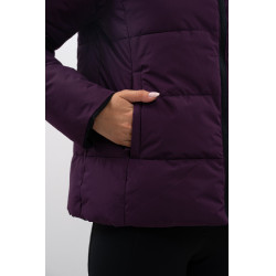 Parka corta Harcour Adele Negro / violeta oscuro Parka corta Harcour Adele Negro / violeta oscuro