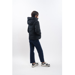 Parka corta Harcour Adele Negro / violeta oscuro Parka corta Harcour Adele Negro / violeta oscuro