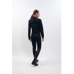 Sudadera técnica con cremallera Harcour Ava Marino Azul marino