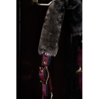 Halster Bucas Show-Line Burdeos / negro