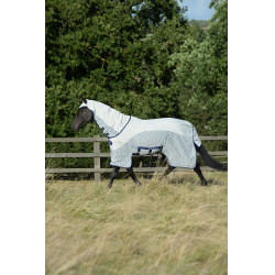 Manta Bucas Sweet-Itch X ligera B/N Plata Manta Bucas Sweet-Itch X ligera B/N Plata