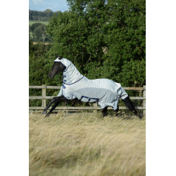 Manta Bucas Sweet-Itch X ligera B/N Plata Manta Bucas Sweet-Itch X ligera B/N Plata