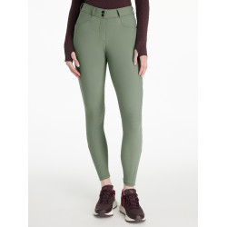 Pantalón LeMieux grip rodilla Isabelle mujer Romero Verde