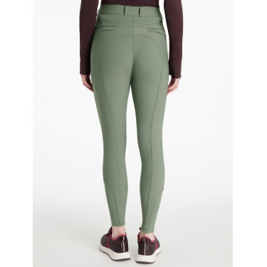 Pantalón LeMieux grip rodilla Isabelle mujer Romero Verde