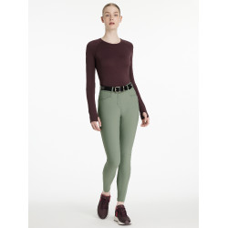 Pantalón LeMieux grip rodilla Isabelle mujer Romero Verde