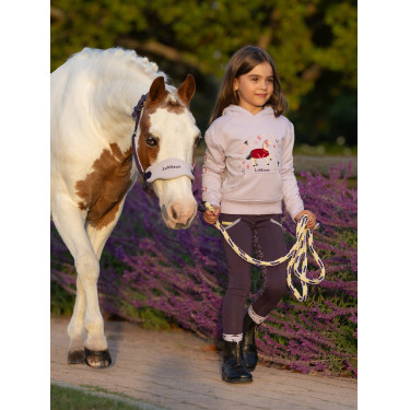 Sudadera con capucha Mini LeMieux Romi Lila Sudadera con capucha Mini LeMieux Romi Lila