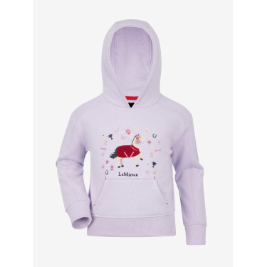 Sudadera con capucha Mini LeMieux Romi Lila Sudadera con capucha Mini LeMieux Romi Lila