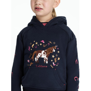 Sudadera con capucha Mini LeMieux Romi Marino Azul marino
