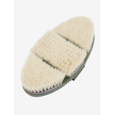 Cepillo corporal LeMieux Flexi Goats Hair Lila Violeta