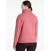 Jersey LeMieux con cremallera de un cuarto Keira para mujer Almendra Beige