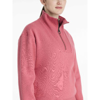 Jersey LeMieux con cremallera de un cuarto Keira para mujer Almendra Beige