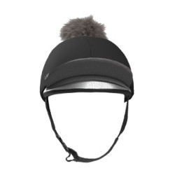 Gorro con pompón LeMieux desmontable Clásico Negro