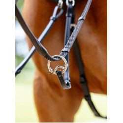 Pechopetral LeMieux con puente Kudos Negro