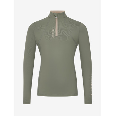 Capa base LeMieux Young Rider Classique de manga larga Romero Verde