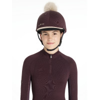 Gorro con pompón LeMieux desmontable Clásico Negro