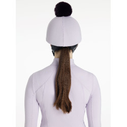 Gorro con pompón LeMieux desmontable Clásico Lila Violeta Gorro con pompón LeMieux desmontable Clásico Lila Violeta