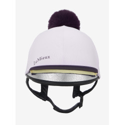 Gorro con pompón LeMieux desmontable Clásico Lila Violeta Gorro con pompón LeMieux desmontable Clásico Lila Violeta
