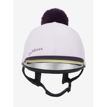 Gorro con pompón LeMieux desmontable Clásico Lila Violeta Gorro con pompón LeMieux desmontable Clásico Lila Violeta
