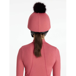 Gorro con pompón LeMieux desmontable Clásico Arándano Rosa Gorro con pompón LeMieux desmontable Clásico Arándano Rosa