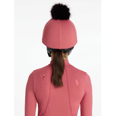 Gorro con pompón LeMieux desmontable Clásico Arándano Rosa Gorro con pompón LeMieux desmontable Clásico Arándano Rosa