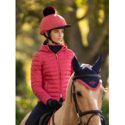 Gorro con pompón LeMieux desmontable Clásico Arándano Rosa Gorro con pompón LeMieux desmontable Clásico Arándano Rosa