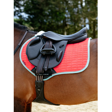 Manta LeMieux Cuadrada CSO Harlow Coral Crush Manta LeMieux Cuadrada CSO Harlow Coral Crush