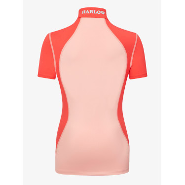 Capa base de manga corta Young Rider LeMieux Harlow Sugar Rosa
