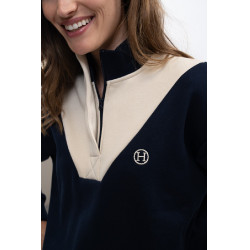 Sudadera Harcour Ambre Marino / duna