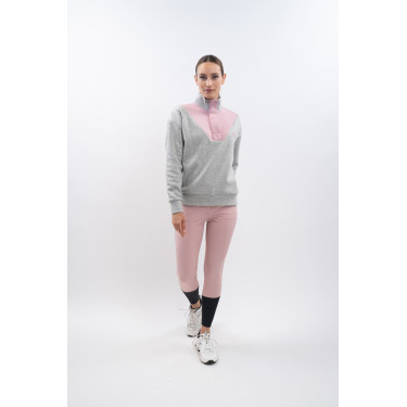 Sudadera Harcour Ambre Gris jaspeado / rosa claro Sudadera Harcour Ambre Gris jaspeado / rosa claro