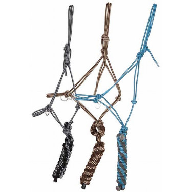 Cabezada de cuadra side pull con ramal T de T Cabezada de cuadra side pull con ramal T de T