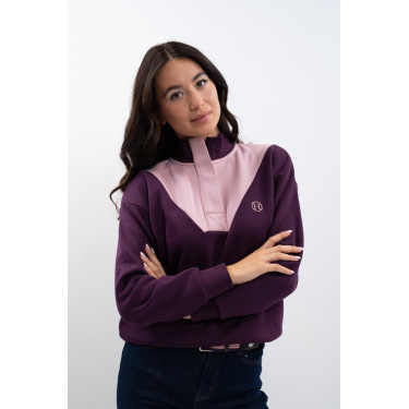 Sudadera Harcour Ambre Higo / rosa claro Sudadera Harcour Ambre Higo / rosa claro