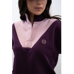 Sudadera Harcour Ambre Higo / rosa claro Sudadera Harcour Ambre Higo / rosa claro