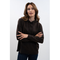 Sudadera de punto Harcour Aurelia Cacao