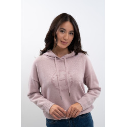 Sudadera de punto Harcour Aurelia Peonía Rosa