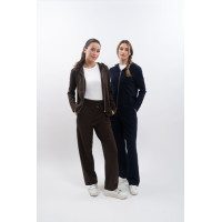 Sudadera con cremallera de punto Harcour Amelie Cacao Marrón Sudadera con cremallera de punto Harcour Amelie Cacao Marrón