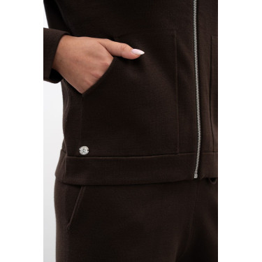 Sudadera con cremallera de punto Harcour Amelie Sudadera con cremallera de punto Harcour Amelie