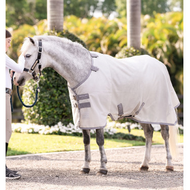 Camisa antimoscas Horseware Amigo Bug Rug Pony Plata / gris titanio / plata Camisa antimoscas Horseware Amigo Bug Rug Pony Plata / gris titanio / plata