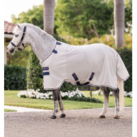 Camisa antimoscas Horseware Amigo Bug Rug Pony Plata / limón / marino / rosa / azul