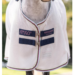 Camisa antimoscas Horseware Amigo Bug Rug Pony Plata / limón / marino / rosa / azul Camisa antimoscas Horseware Amigo Bug Rug Pony Plata / limón / marino / rosa / azul