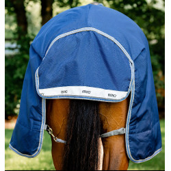 Cobertura Horseware Rhino Wug Turnout 0g Negro / gris titanio / azul clásico Cobertura Horseware Rhino Wug Turnout 0g Negro / gris titanio / azul clásico
