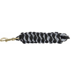 Ramal trenzado americano T de T Negro / Gris
