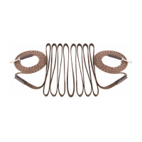 Riendas largas con cuerda y correa T de T Marrón oscuro / beige Marr&amp;oacute;n