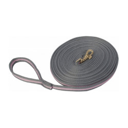 Ramal de trabajo alcochonado T de T Gris / rosa