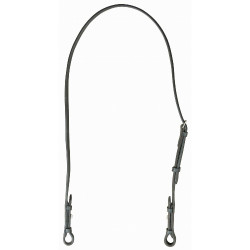 Montantes de cabezada T de T Havana oscuro