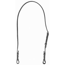 Montantes de cabezada T de T Negro