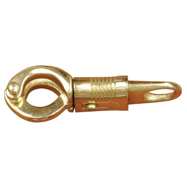 mosquetón antipanico T de T Latón Oro mosquetón antipanico T de T Latón Oro