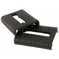 Suelo de acero estribos T de T Goma