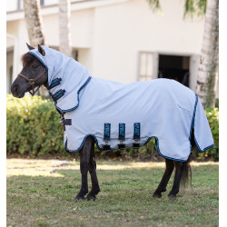 Cobertura Horseware con cuello irrompible Amigo para mini Azul azur / marino / azul eléctrico Cobertura Horseware con cuello irrompible Amigo para mini Azul azur / marino / azul eléctrico